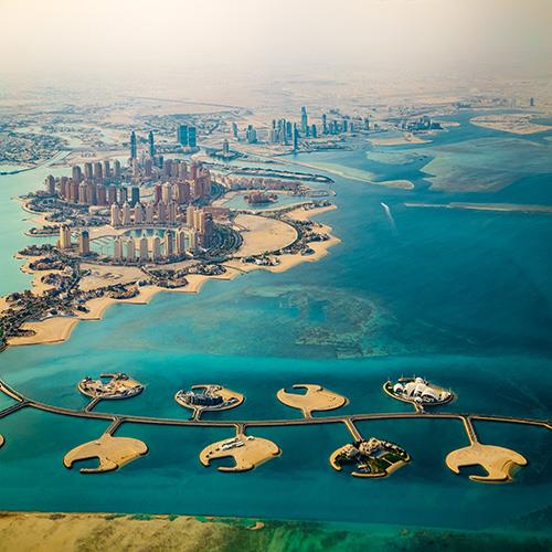 View of Qatar
