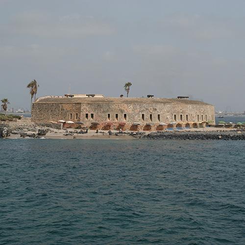 View of Ile Gorée (Senegal)