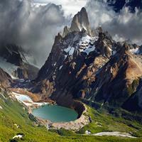 View of Argentinian Patagonia