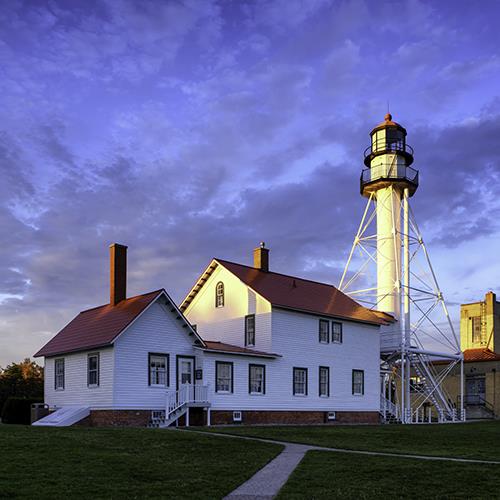 Lighthouses Lake Michigan North Shore