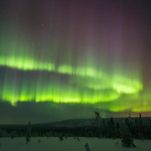 View of Finnish Lapland