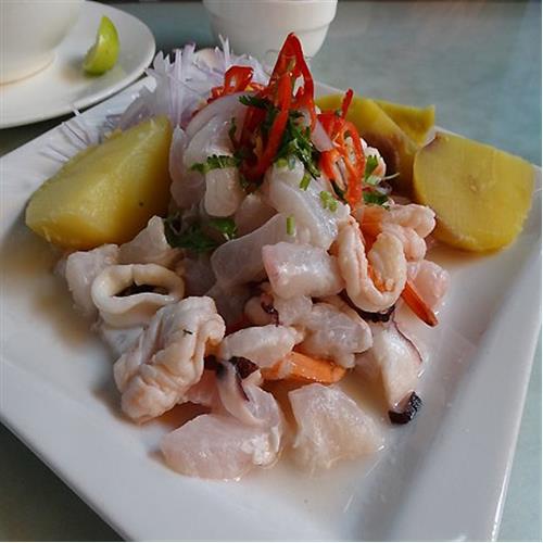 View of Peruvian Cuisine