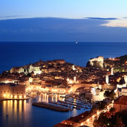 View of Dubrovnik, Croatia