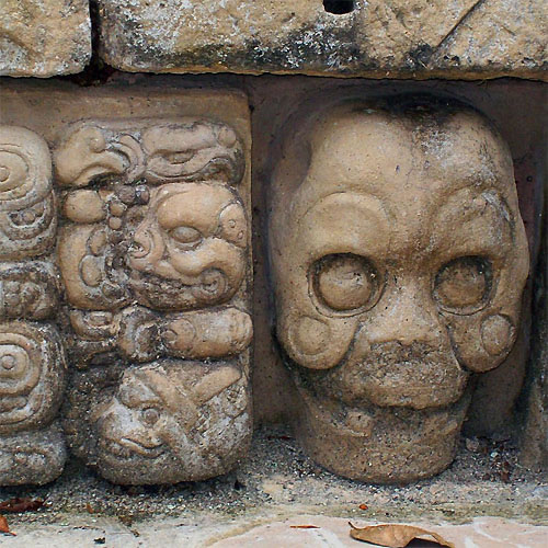 View of Mayan Site of Copan (Honduras)