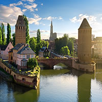 The majestic Palais du Rhin stands tall in Strasbourg, France. Its