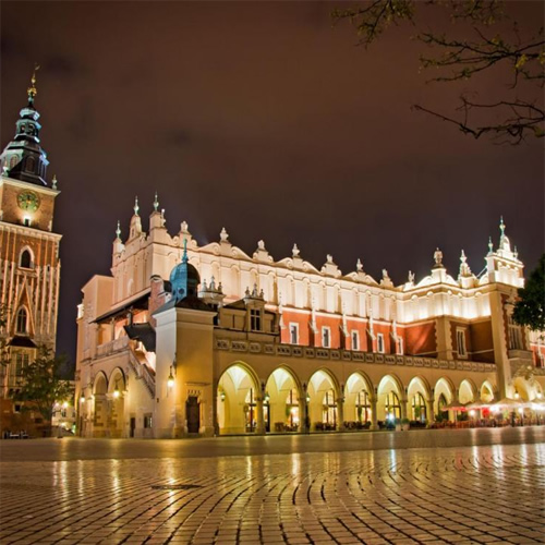 View of Krakow, Poland