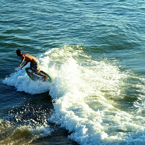 Surfing in Central America